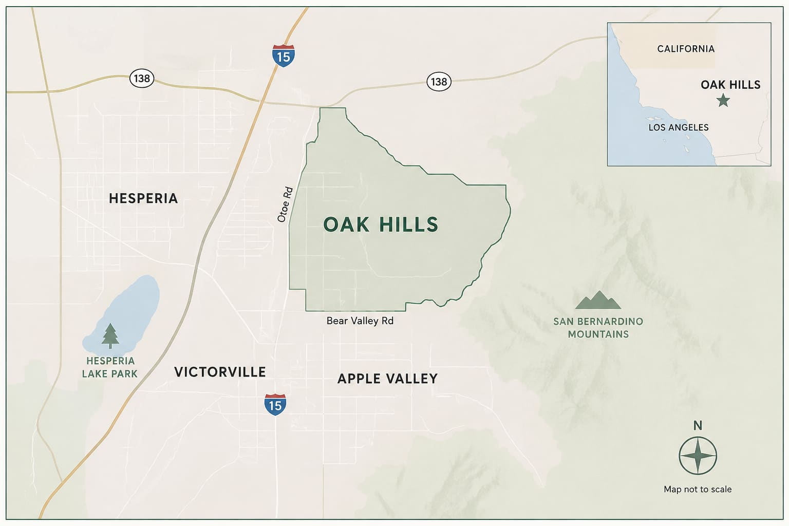 Escape to Oak Hills: Scenic Views and Room to Grow